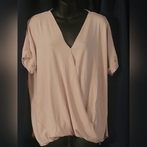 NWT Darling draped front women's top